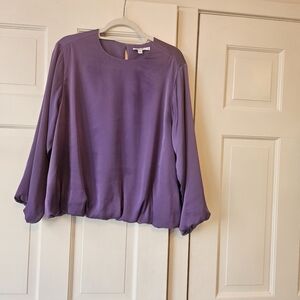 CHICOS Elegant Purple Women's Top